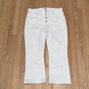 J Crew White Jeans